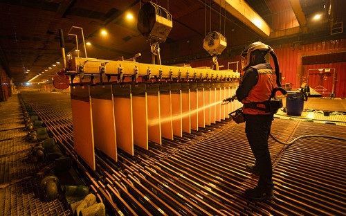 Producción minera de Chile disminuyó un 3,7 en diciembre de 2023