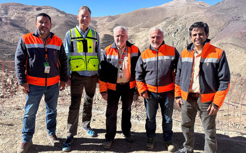 Representantes de Codelco y Rio Tinto visitaron área de exploración de Nuevo Cobre en Atacama
