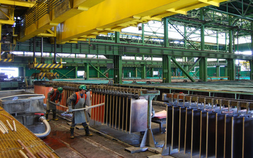 Codelco y trabajadores analizan presente y futuro de la Fundición Potrerillos
