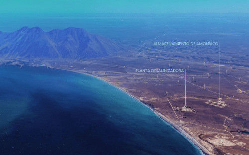Ingresan megaproyecto para producir hidrógeno y amoníaco verde por US$ 16 mil millones en la Región de Magallanes