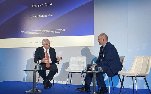 Codelco expone detalles de últimos acuerdos con compañías internacionales ante inversionistas en Barcelona