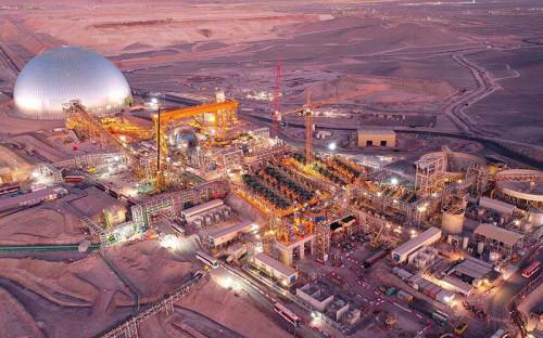 Producción de cobre en Spence crece 10 y ganancias netas se duplican en comparación al primer trimestre 2024