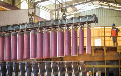 Índice de Inventarios de la Minería del Cobre disminuyó 1,6 en junio de 2025