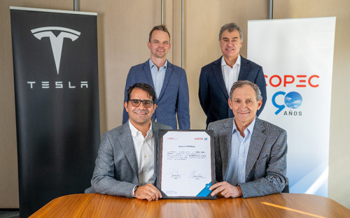 Copec Flux y Tesla concretan alianza para impulsar tecnologías BESS en Chile