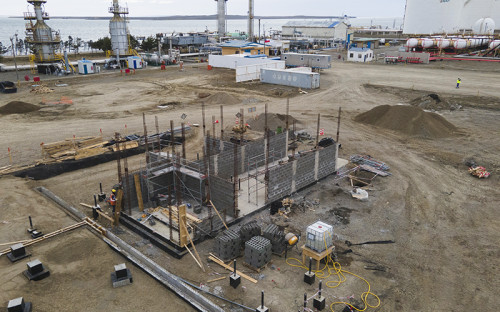 Planta de hidrógeno verde de Enap presenta un 72 de avance