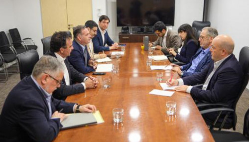 Biministro García se reunió con representantes de empresas generadoras