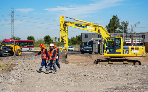 Comienza construcción de los primeros electroterminales públicos de Red Movilidad