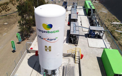 Lipigas pone en marcha la primera planta de BioGNL del continente