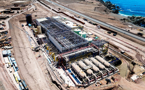 Techint E&C supera el 90 de avance en la planta desaladora para abastecer al Distrito Norte