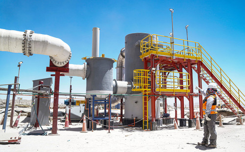 Nueva instalación en División Gabriela Mistral evita emisiones y mejora la calidad del aire en área de tambores acidificadores