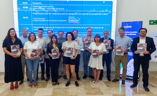 Ministra (s) Chahuán encabezó lanzamiento de Agenda para el fortalecimiento de la industria nacional de manufactura de cobre