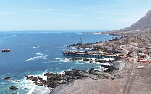 Aguas Horizonte concreta dos hitos constructivos clave en el desarrollo de su proyecto de desaladora