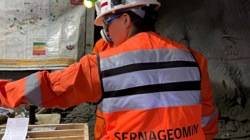 Equipos de Sernageomin trabajan en El Teniente y remiten antecedentes a Ministerio Público y Contraloría