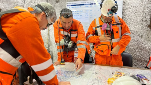 Sernageomin ejecuta fiscalización en el Teniente con masivo operativo en terreno