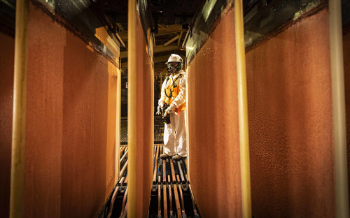 INE reporta alza mensual de 6,1 en inventarios de la minería del cobre en enero de 2026