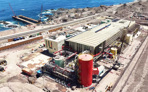 Aguas Horizonte destaca los avances de su megaobra hídrica: Planta desaladora alcanza un 96 de construcción