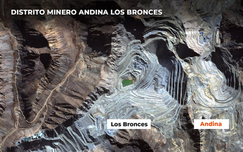 Codelco y Anglo American obtienen luz verde para desarrollar plan minero conjunto en el distrito Andina-Los Bronces
