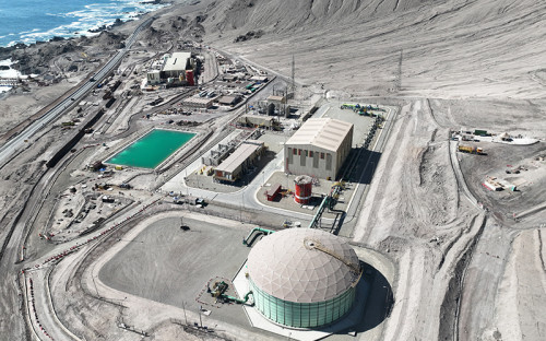 Techint impulsa la etapa final de la planta desaladora para el Distrito Norte