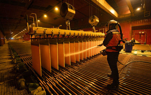 Minera Antucoya certifica la calidad de sus cátodos en la Bolsa de Metales de Londres y de Nueva York