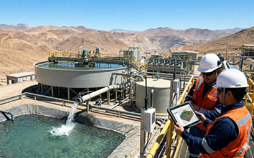 Innovaciones chilenas impulsan una minería más eficiente y resiliente en el uso del agua