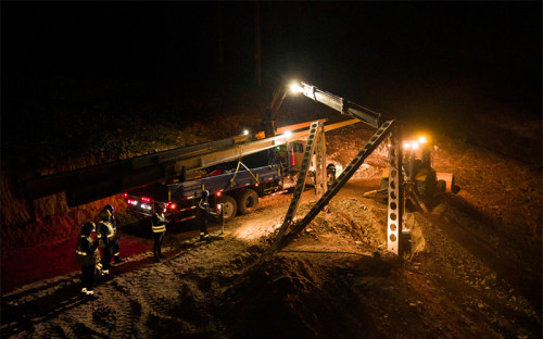 Transelec denuncia robo de 1.800 kilos de cable de cobre en línea de transmisión eléctrica de Huasco
